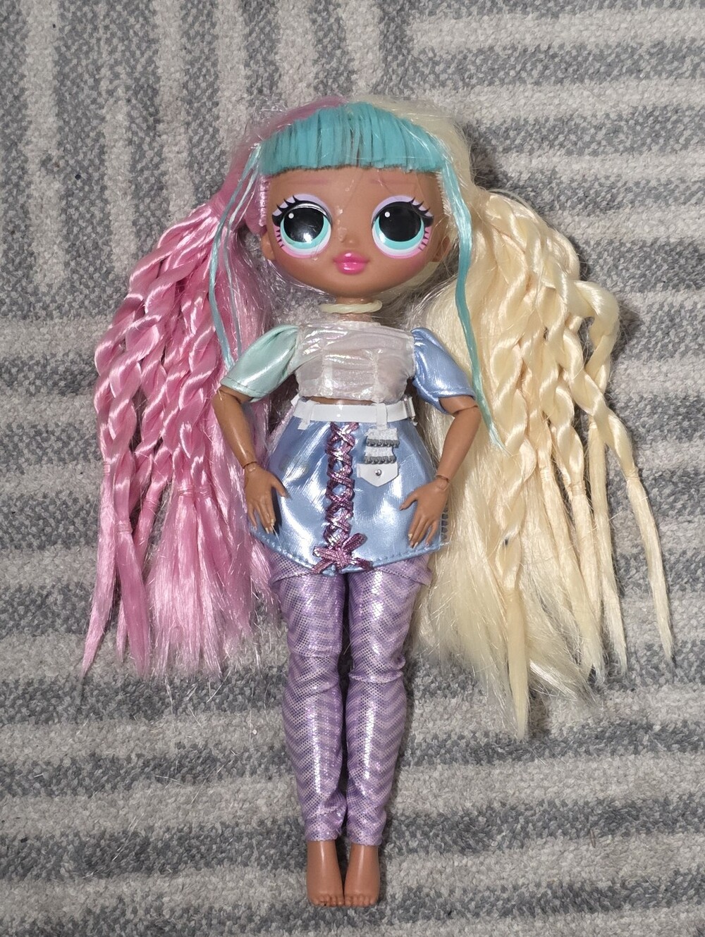 LOL Surprise OMG Candylicious Fashion Doll MGA 2019 Pink Blonde Hair Pastel
